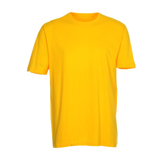 T-shirt voor eigen bedrukking in geel