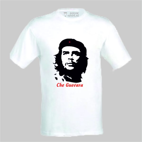 -shirt Che Guevara wit unisex