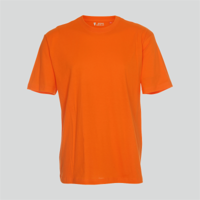 NieuwT-shirt T-shirt oranje regular fit unisex