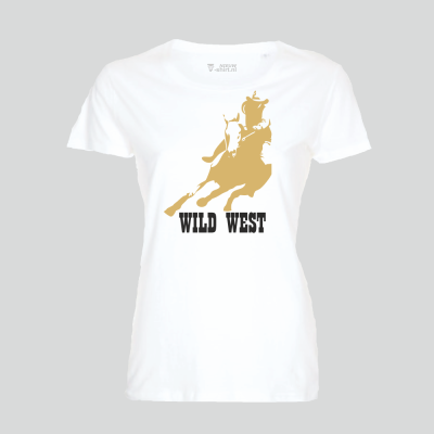 americana T-shirt wild west wit dames