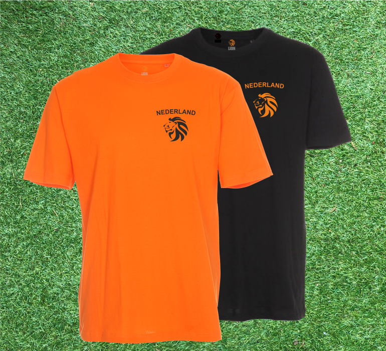 voetbal Nederland T-shirt oranje
